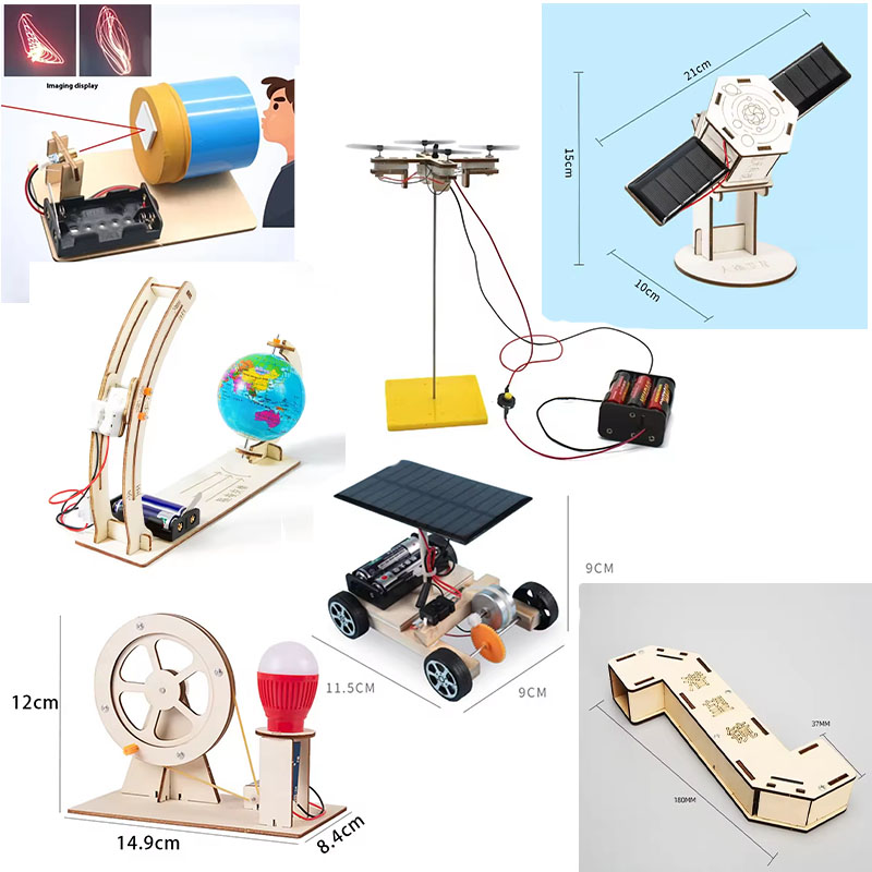 Science Project Physics - Mainan Sains DIY Anak-anak Kit Percobaan