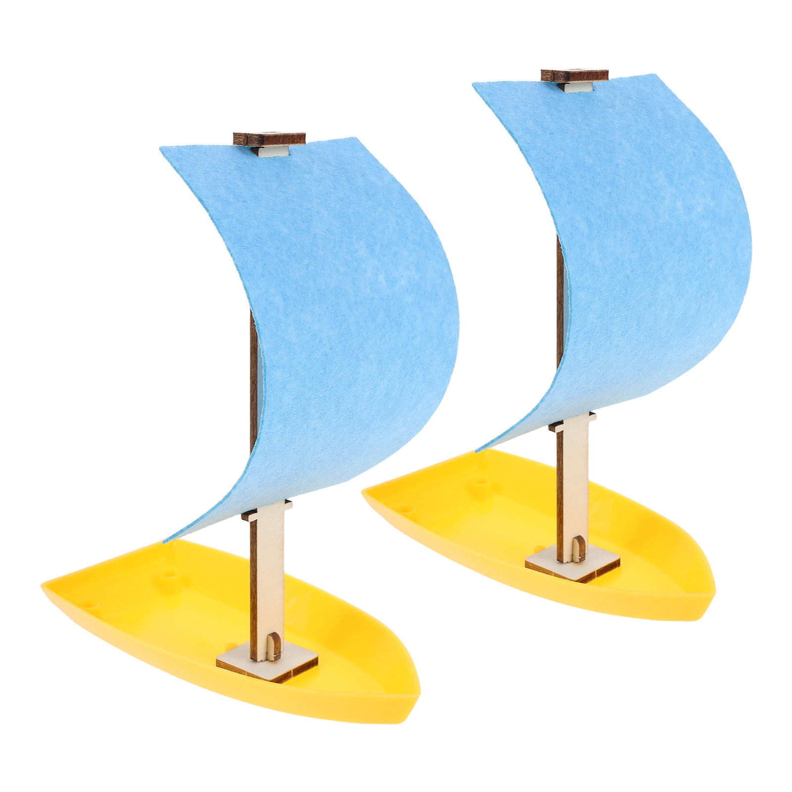Science Project Physics - 2Pcs Perahu Layar Mini Tenaga Angin