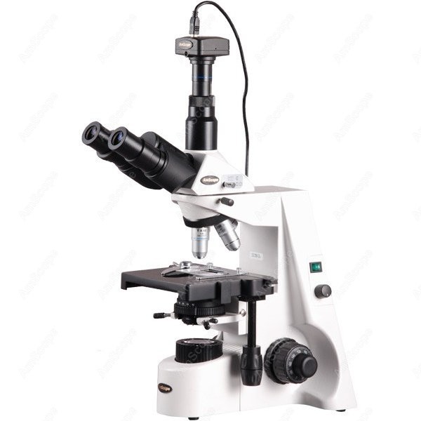 Microscope Compound 40X - Mikroskop Biologi Senyawa AmScope 40X-2500X Infinity