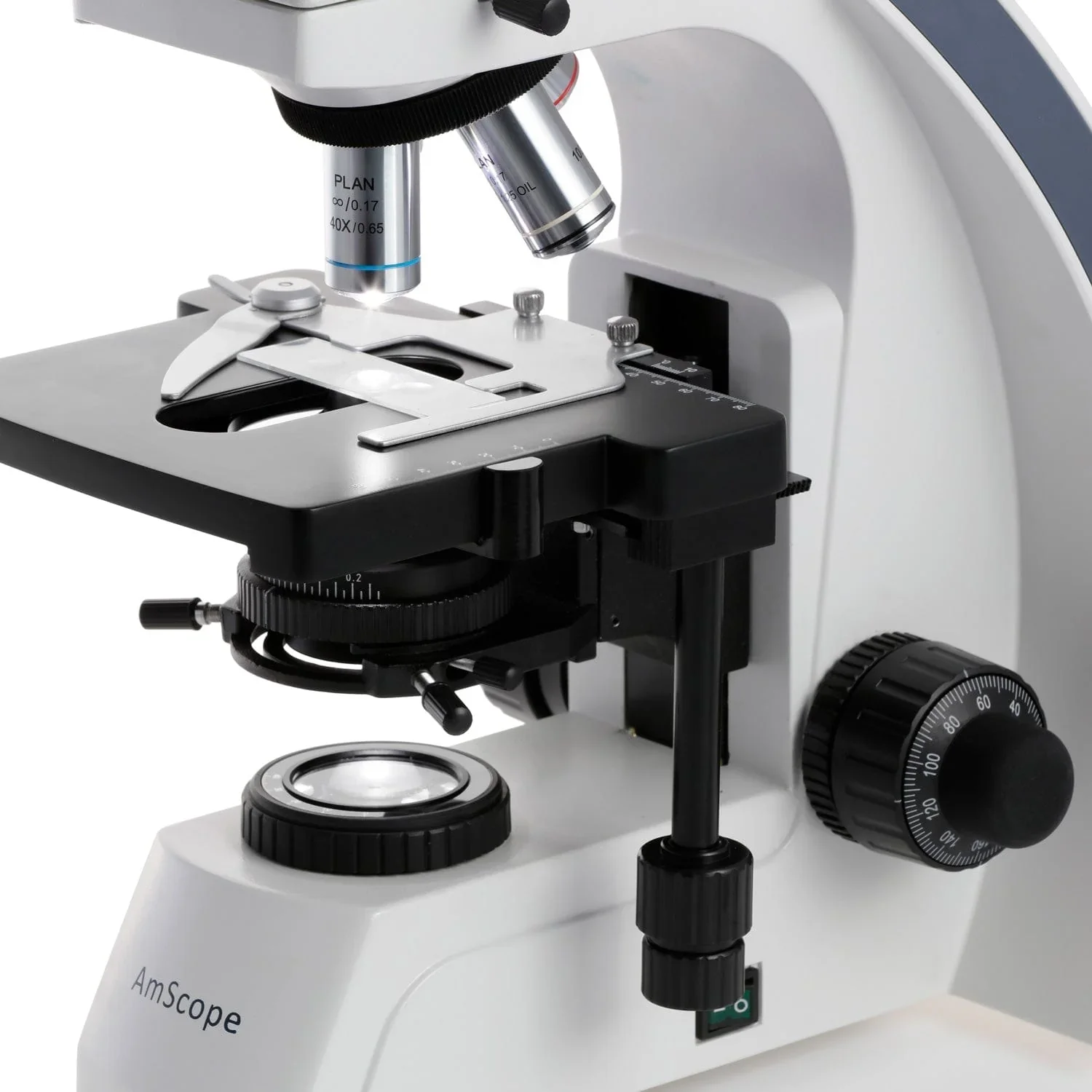 Microscope Compound 40X - Mikroskop Senyawa Trinokuler Kelas Penelitian Laboratorium