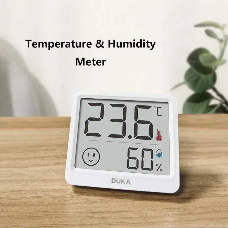 DUKA Atuman 2.5 inci LCD Elekt - Weather Station Indoor ulasan dan harga