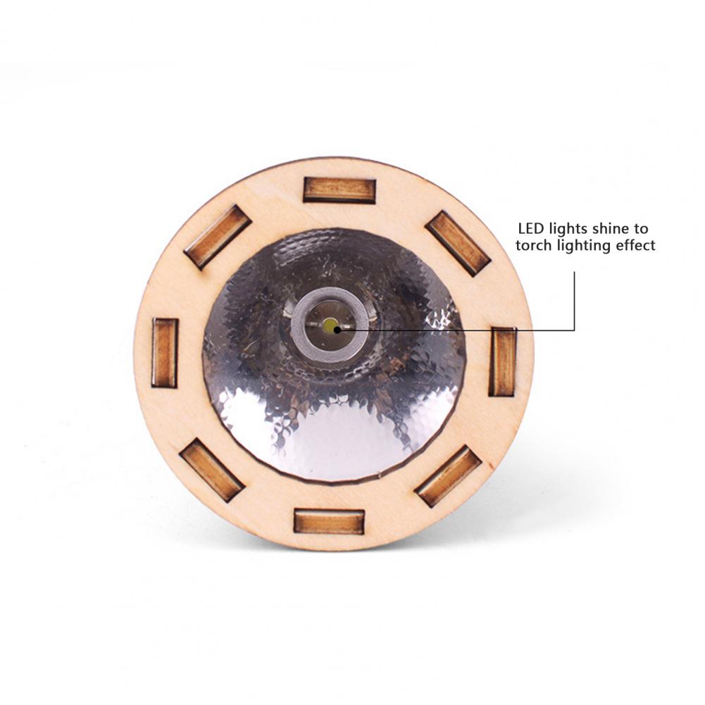 Kit Puzzle Senter Kayu DIY STE - Science Project Physics ulasan dan harga