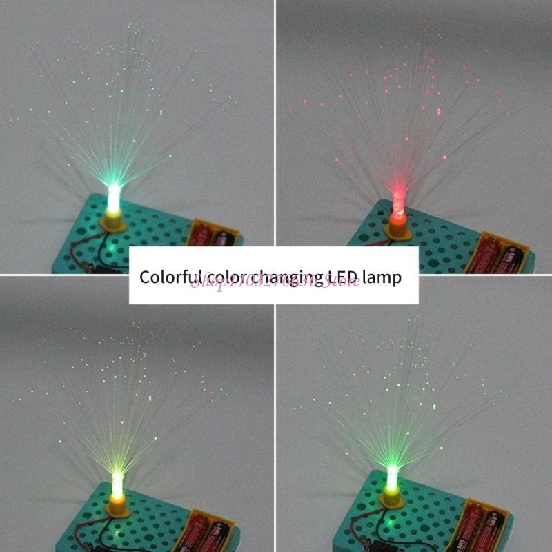 Lampu Serat Optik Berubah Warn - Science Project Toys Making ulasan dan harga