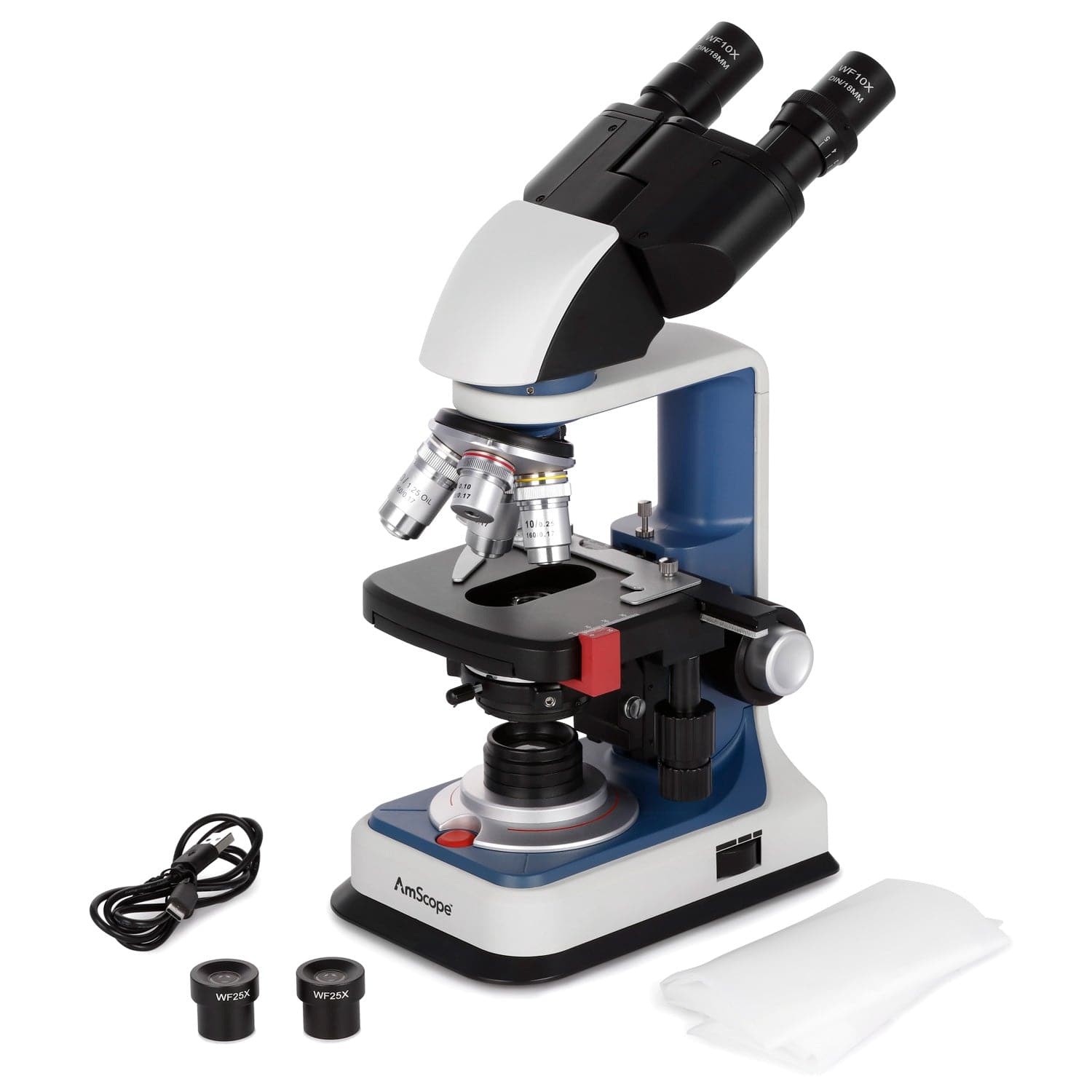 Mikroskop Binokuler Komponen A - Microscope Compound 40X ulasan dan harga