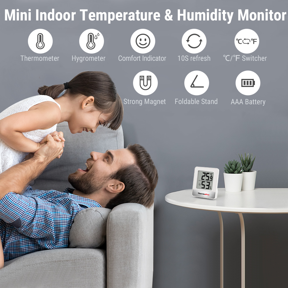 ThermoPro TP49 termometer dala - Weather Station Indoor ulasan dan harga