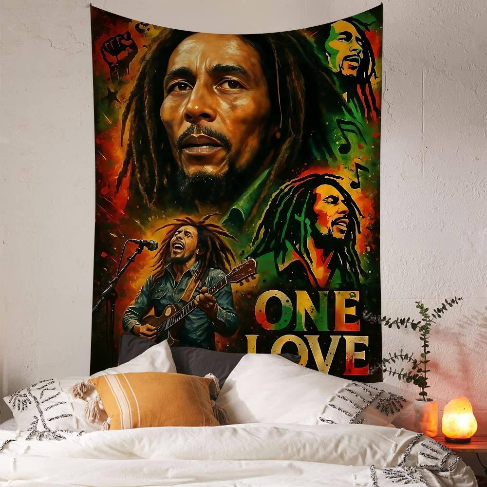 Tapestry Gantung Dinding Jamai - Science Bob ulasan dan harga
