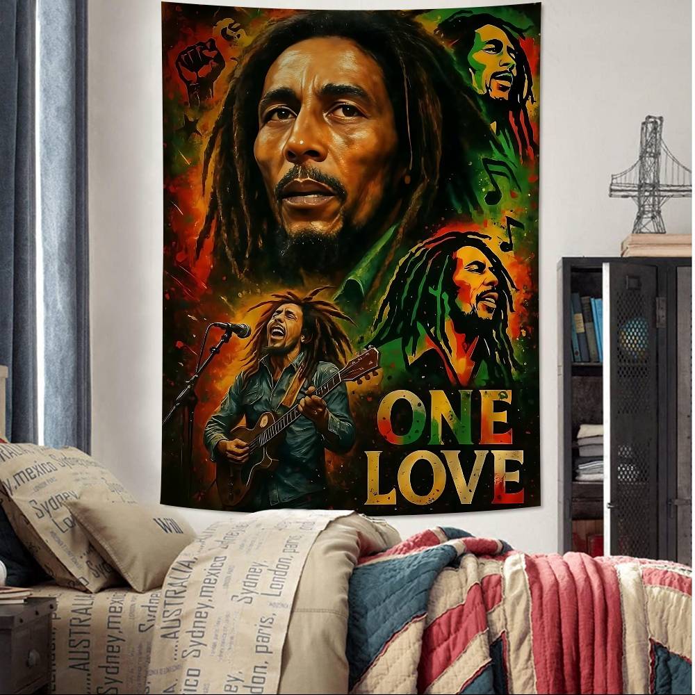 Tapestry Gantung Dinding Jamai - Science Bob ulasan dan harga