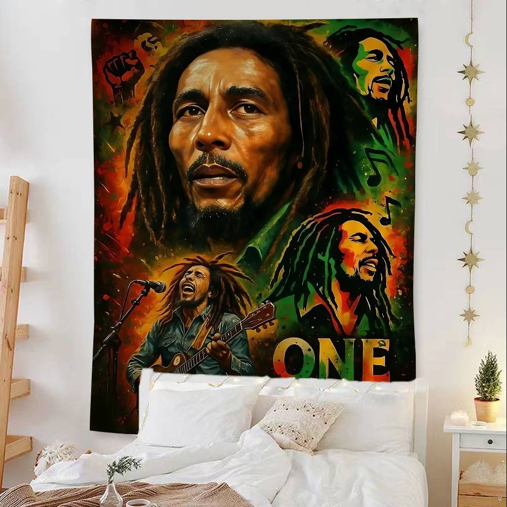 Tapestry Gantung Dinding Jamai - Science Bob ulasan dan harga