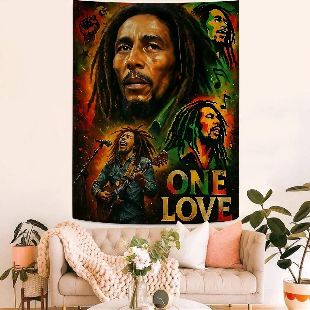 Tapestry Gantung Dinding Jamai - Science Bob ulasan dan harga
