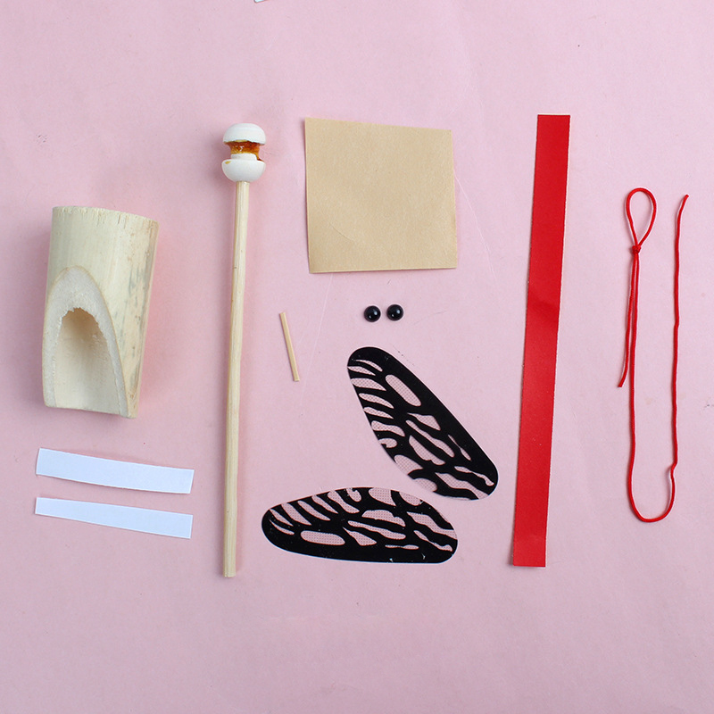 Bambu Cicada mainan pembuatan  - Science Project Toys Making ulasan dan harga
