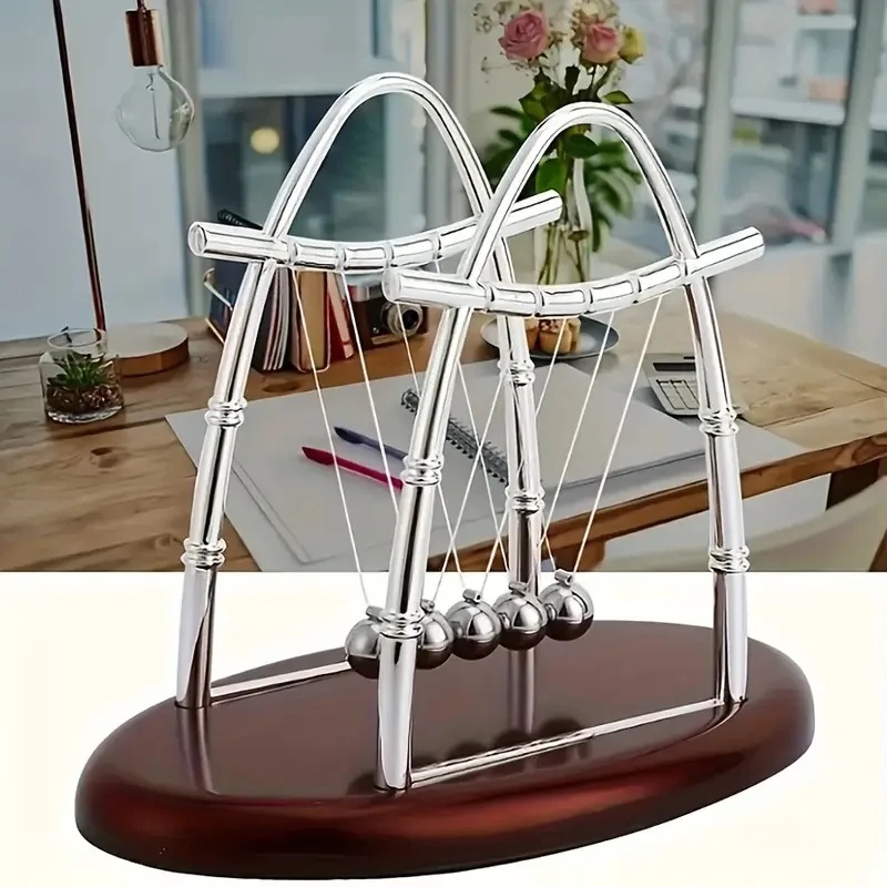 Bola Baja Newton Cradle Balanc - Newton Cradle Large ulasan dan harga