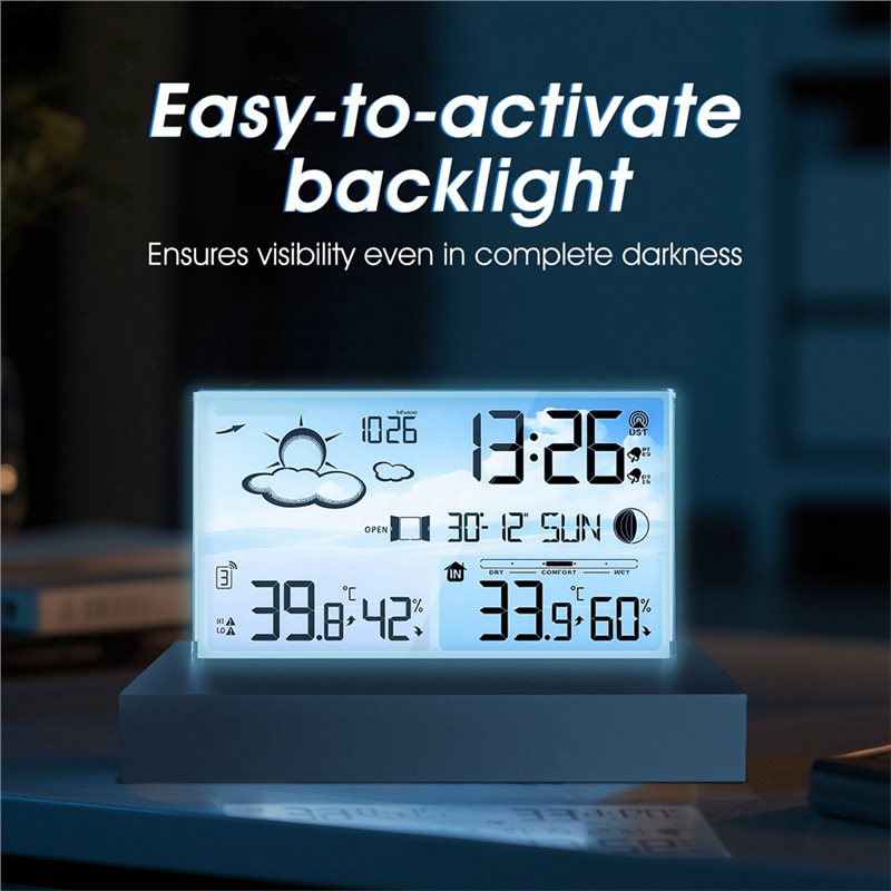 BARU TERSEDIA - Stasiun Cuaca  - Weather Station Indoor ulasan dan harga